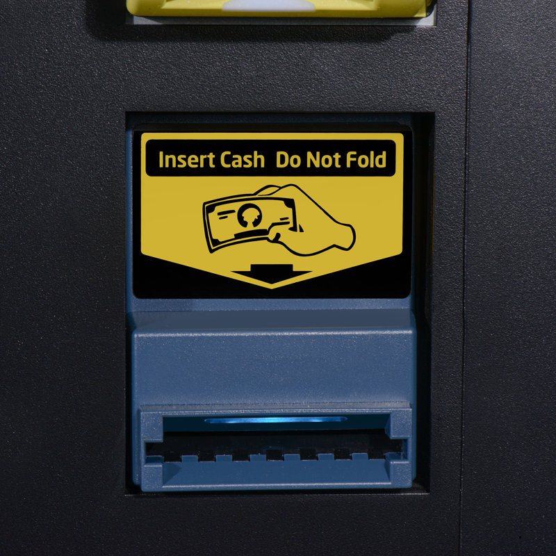 Refrigerated Snack Vending Machine 60 Slots, 22 In.Touch Screen with CC Reader - Coin/Bill Acceptor