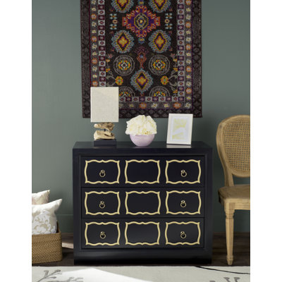 34'' W 3 - Drawer Dresser