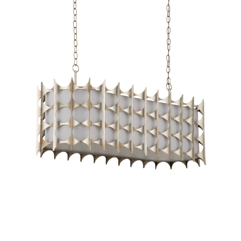 Lustre géométrique à 8 lumières Bardi