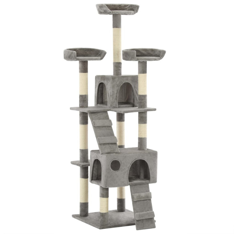 Ares 170cm H Cat Tree, Grey