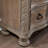 Transitional Rustic Nightstand, 3-Drawers Nightstand, End Table
