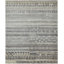 Nomad Haven Wool Hand Knotted Area Rug in Slate Sand