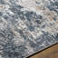 Tapis bleu marine / gris à motif abstrait Lemaire-47816461