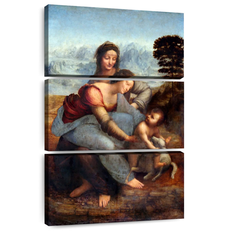 La Vierge et l'enfant avec Sainte Anne