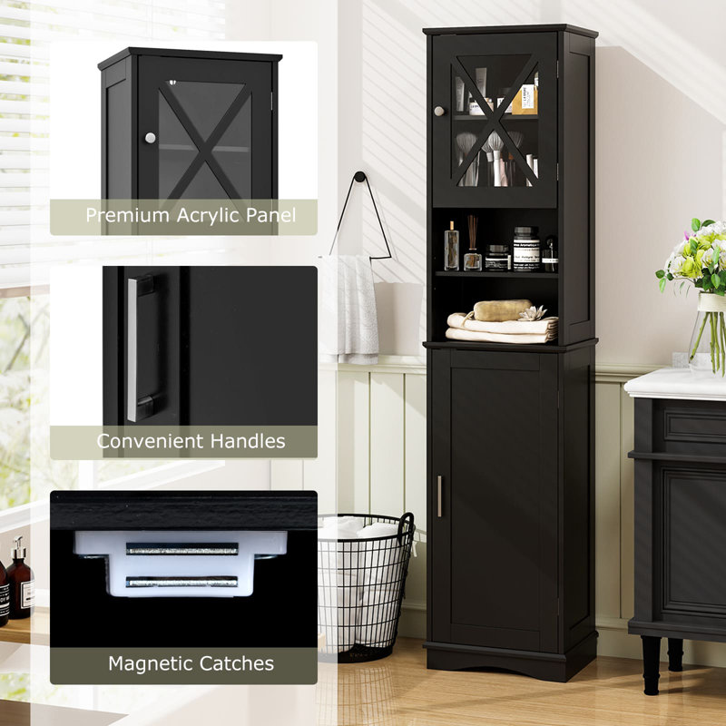 Freestanding Linen Cabinet