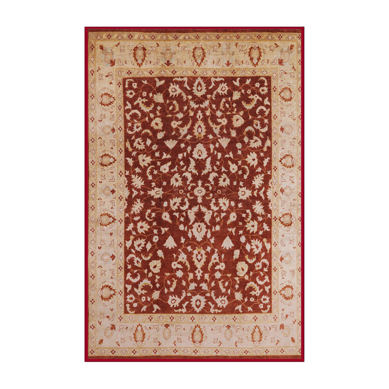 Tapis oriental beige / brun Nolina, Rectangle 5 pi x 7 pi