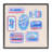 Various Canned Fish Seafood Framed Giclee, design by Krissy Mast-2053863093-2053863095