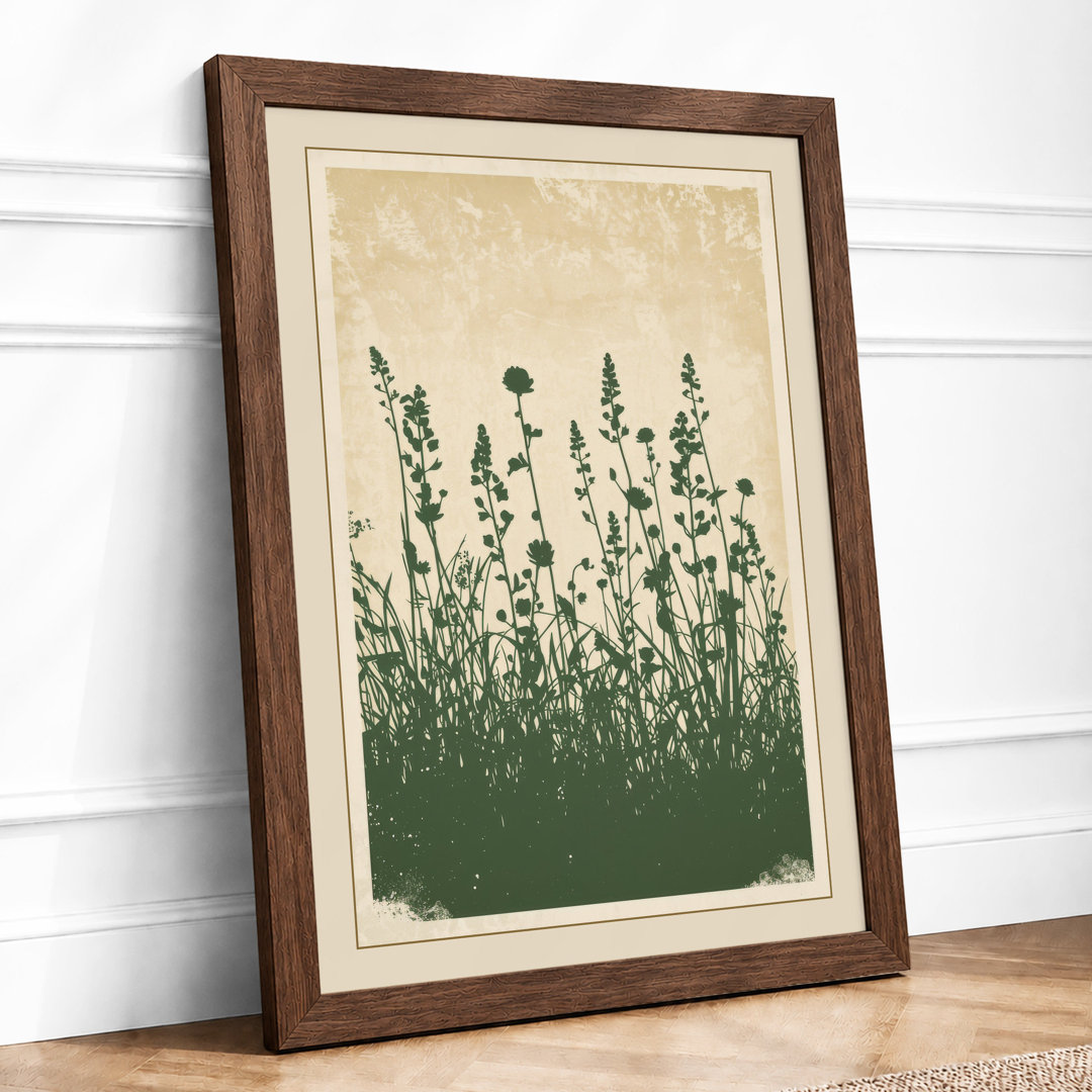 Wildflower Meadow Botanical - Framed Print