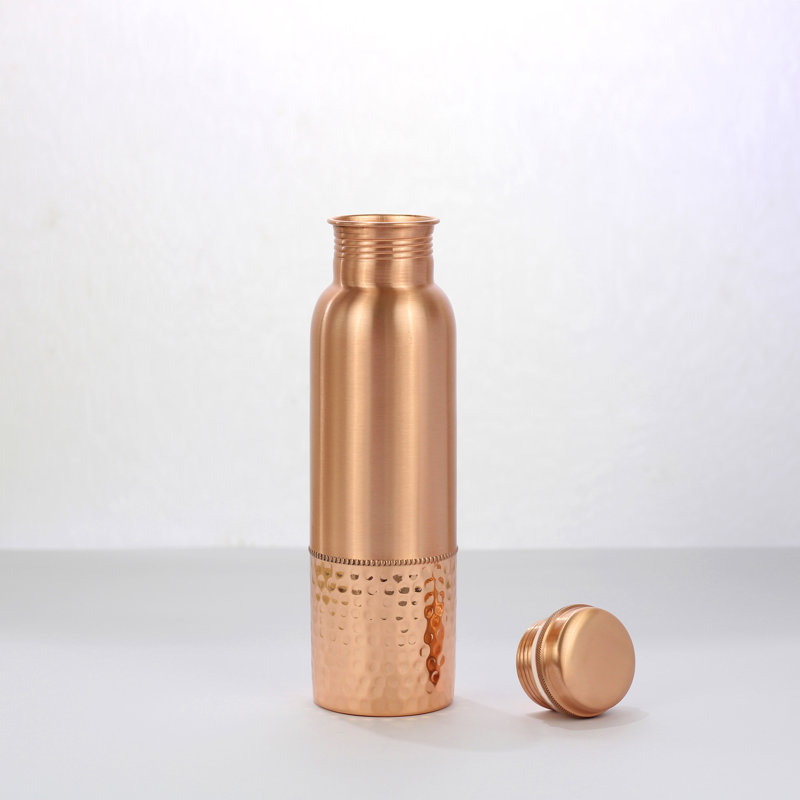 Belfry Kitchen Mtecombe 1000ml Copper Water Bottle
