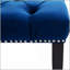 Upholstered Tufted Velvet Bench Ottoman, Comfortable and Stylish for Dining, Bedroom, and Entryway Use-2030502085