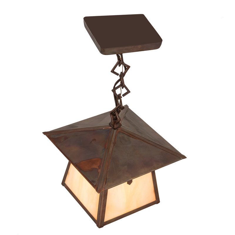Rustic Lodge 1 - Light Pendant, Beige Iridescent