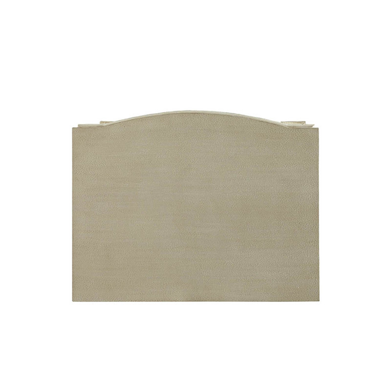 Table de bout à pieds croisés avec rangement