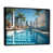Black Floater Framed