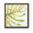 Toile avec cadre gris