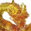 Arising from the East Handmade Glass Statue