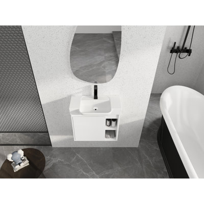  24 po. Comptoir de salle de bain 24 po.