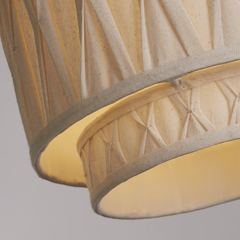 23cm H Linen Traditional in Cream