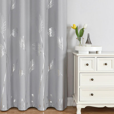 Rideaux occultant et bloquant la lumière avec rideaux occultant et isolants pour la chambre des enfants, 1 paire