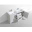 Ensemble de meuble-lavabo double 59 po Lefebvre-426285983
