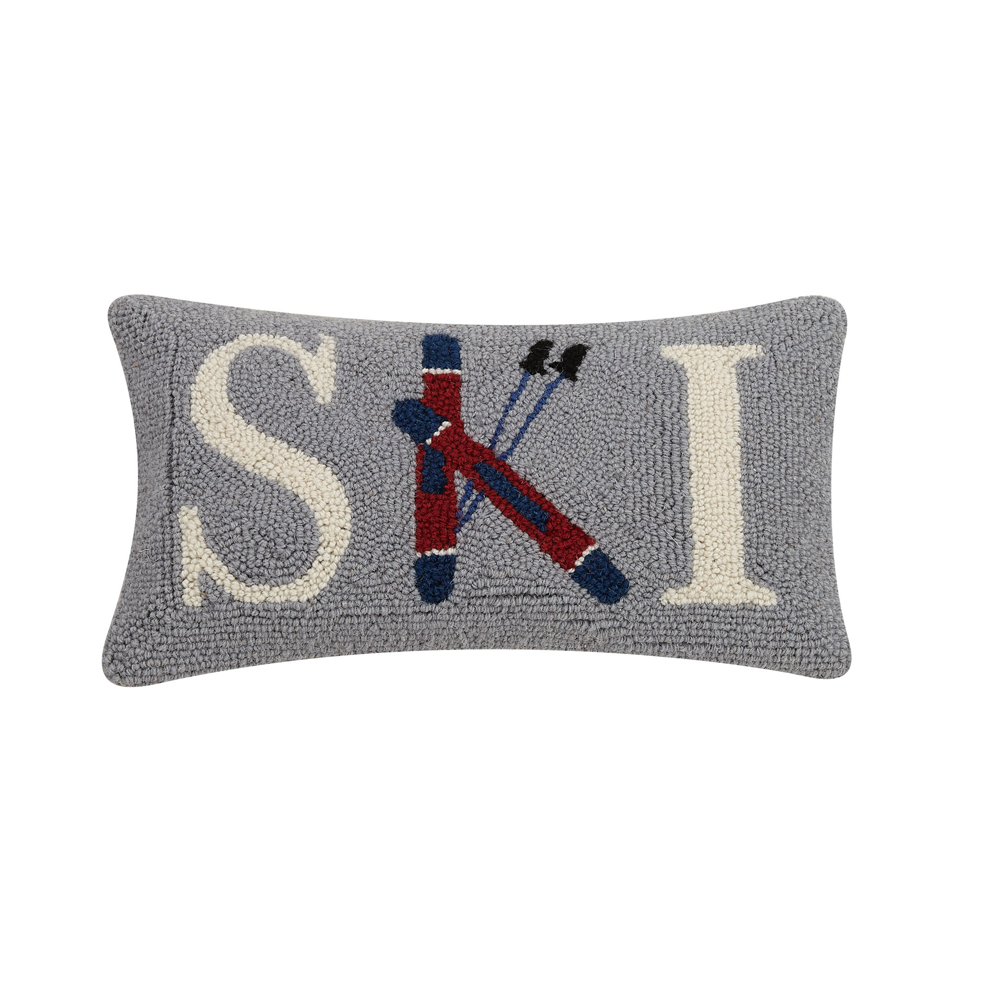 Ski Wool Hook Pillow