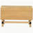 Farmhouse Wood Extendable Dining Table with Drop Leaf-517677274