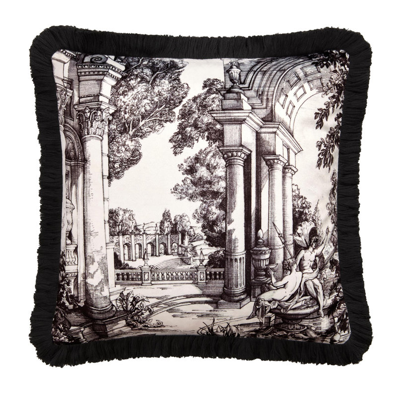 Laurence Llewelyn-Bowen Vista Cushion Cover Monochrome