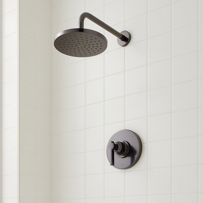 Greyfield Pressure Balanced Shower Only Trim Package with Shower Head - Rough In Included