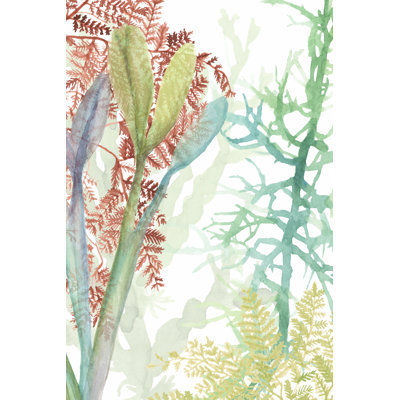 Woven Seaplants II by Naomi McCavitt - Wrapped Canvas Painting