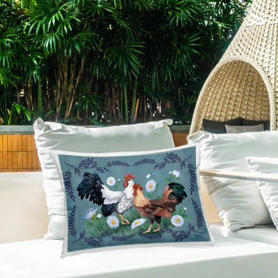 Coussin décoratif Roosters