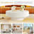 Elegant Easy Assembly Round Coffee Table-1582959246