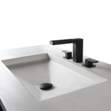 Eleganza Widespread Bathroom Faucet with Drain Assembly