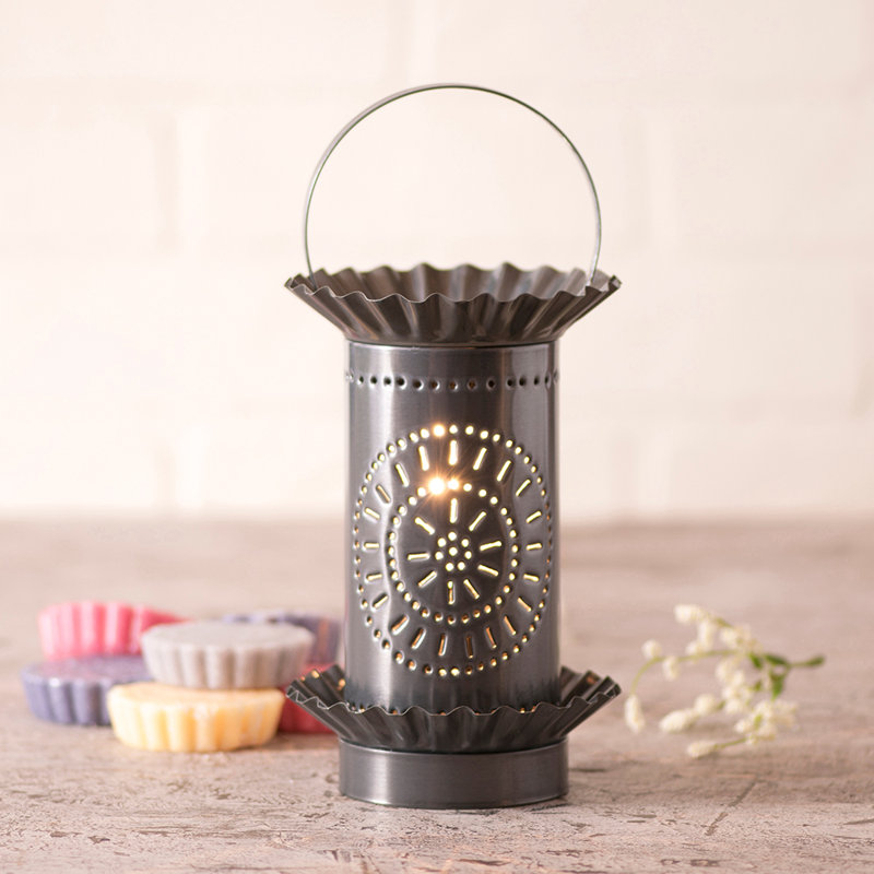 Bougie à fusion de cire sans parfum Kruse, Étain champêtre