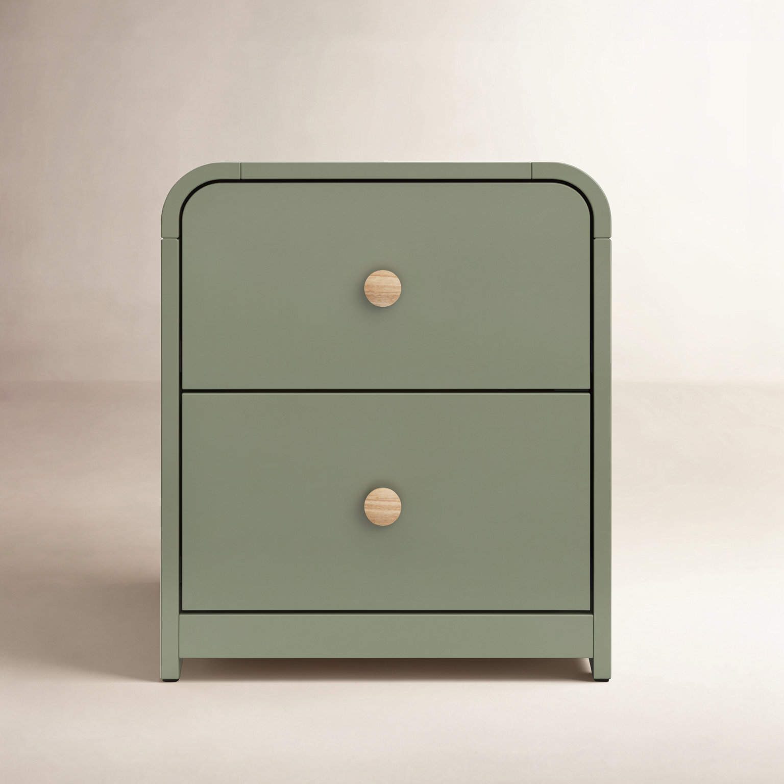 Santos Nightstand, Olive