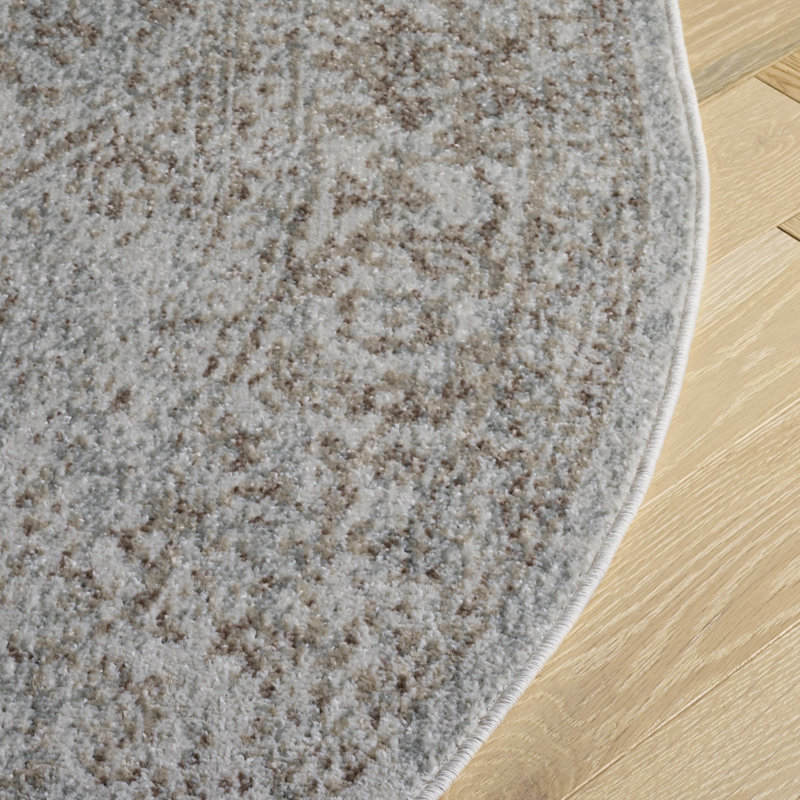 Royalston Performance Oriental Rug, Round 5'3"