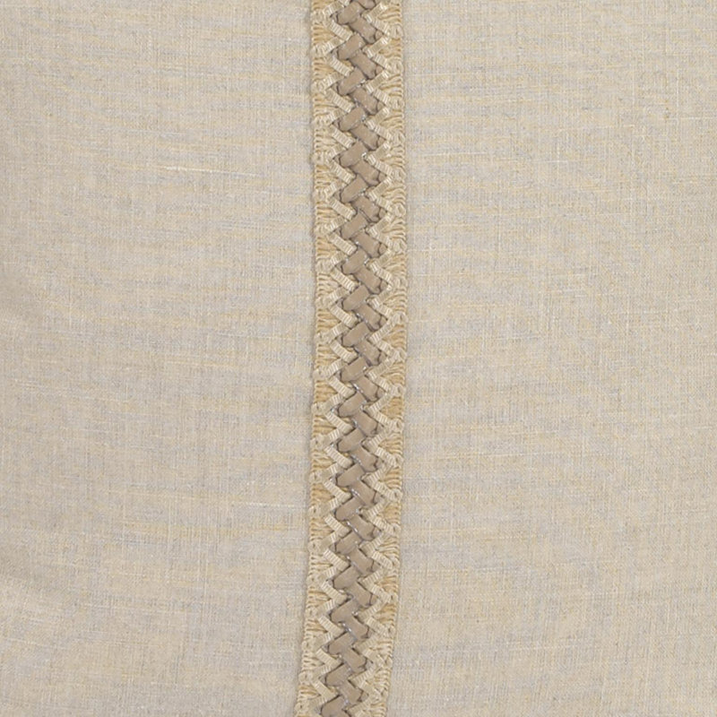 Coussin décoratif, 24 po x 24 po, Lin