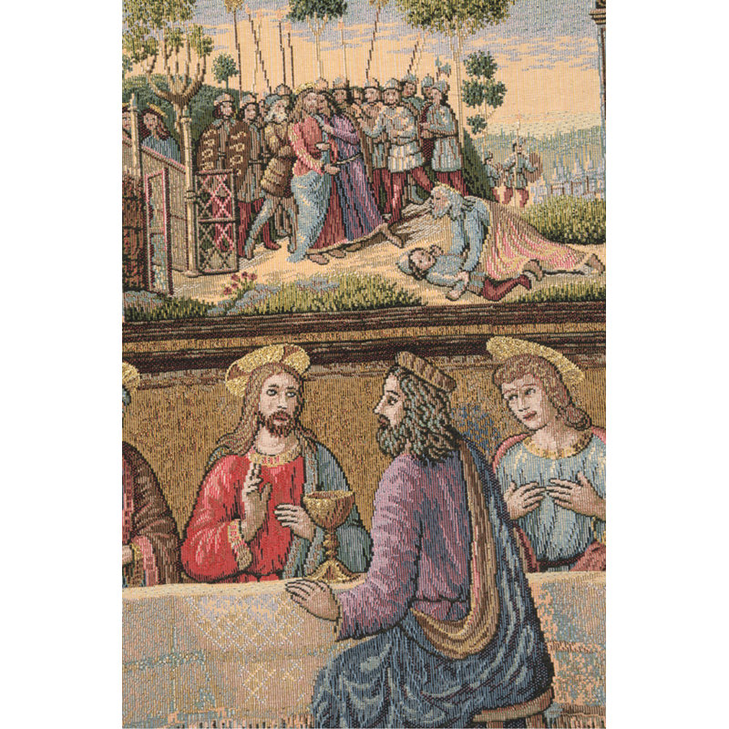 Italian Loom Woven Cotton Blend Wall Hanging