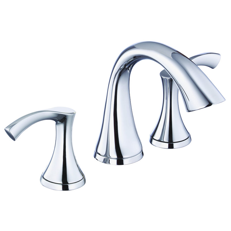 Antioch Widespread Bathroom Faucet with Drain Assembly, Chrome