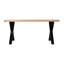 Prudenza Solid Wood Top Dining Table-733166331