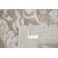 Tapis décoratif en laine noué à la main 8,3 x 10,3 pi, motif taupe et ivoire avec motif à médaillon répétitif pour le salon