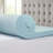 Hypoallergenic 3-Inch Cooling Gel Memory Foam Mattress Topper With Removable And Washable Cooling Cover-2104170028