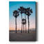 «Santa Monica Palm», reproduction de photo sur toile tendue-1235741815