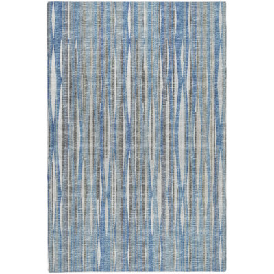 Premium Machine Washable Dream Shag ADS31 Textured Stripes Rug