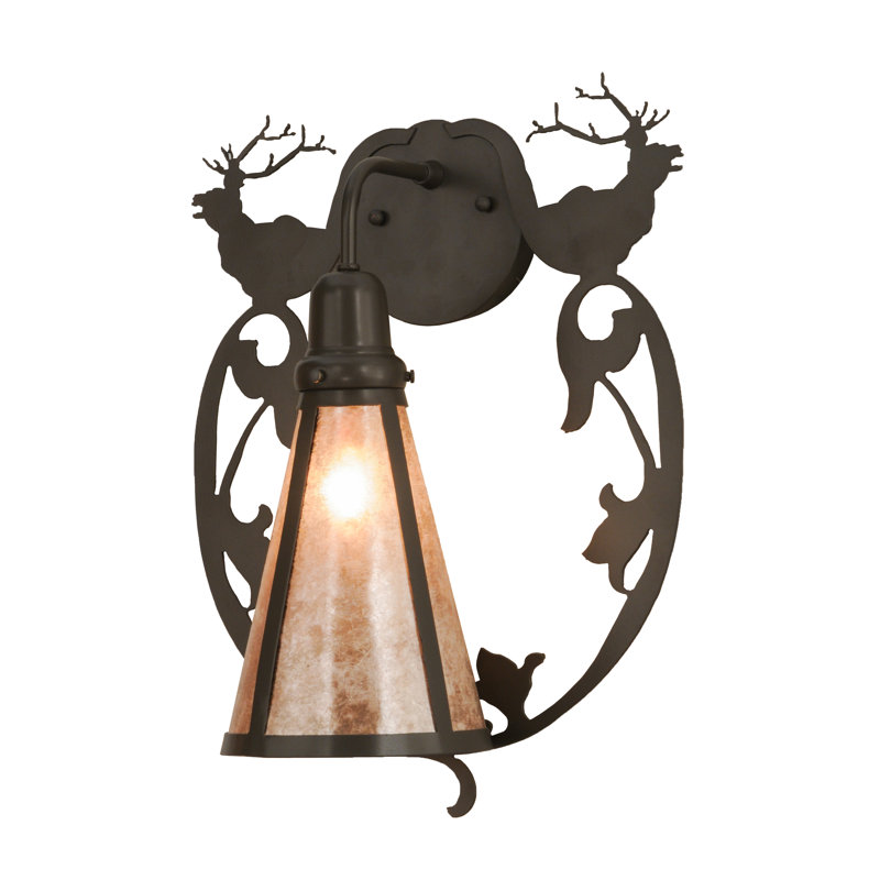 Rustic Lodge 1 - Light Armed Sconce