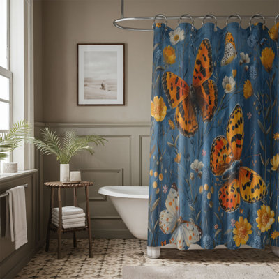 Prairie Flora - Premium Shower Curtain