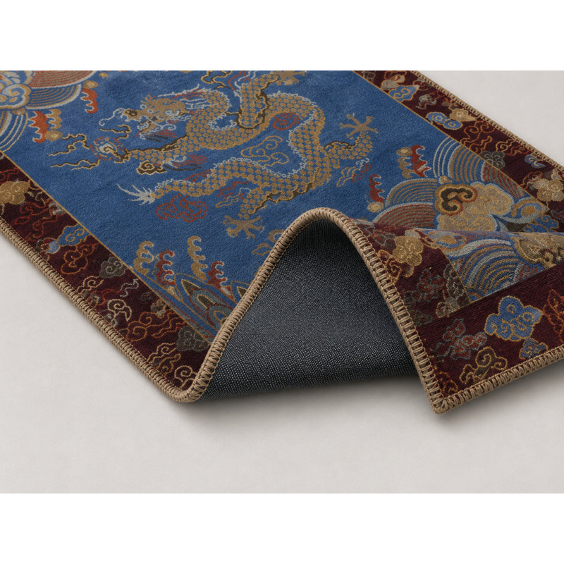 Tapis lavable Dragon, Rectangle 4'8" x 6'7"