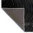 Mekena Black Striped Digital Print Polypropylene Area Rug-100796736