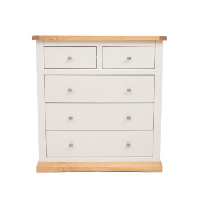Naber 90cm W 5 - Drawer Chest of Drawers
