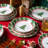 Christmas 12 Piece Stoneware Dinnerware Sets, Service for 4