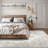 Sabrenna Paige Distressed Ivory Machine Washable Area Rugs-1703406071