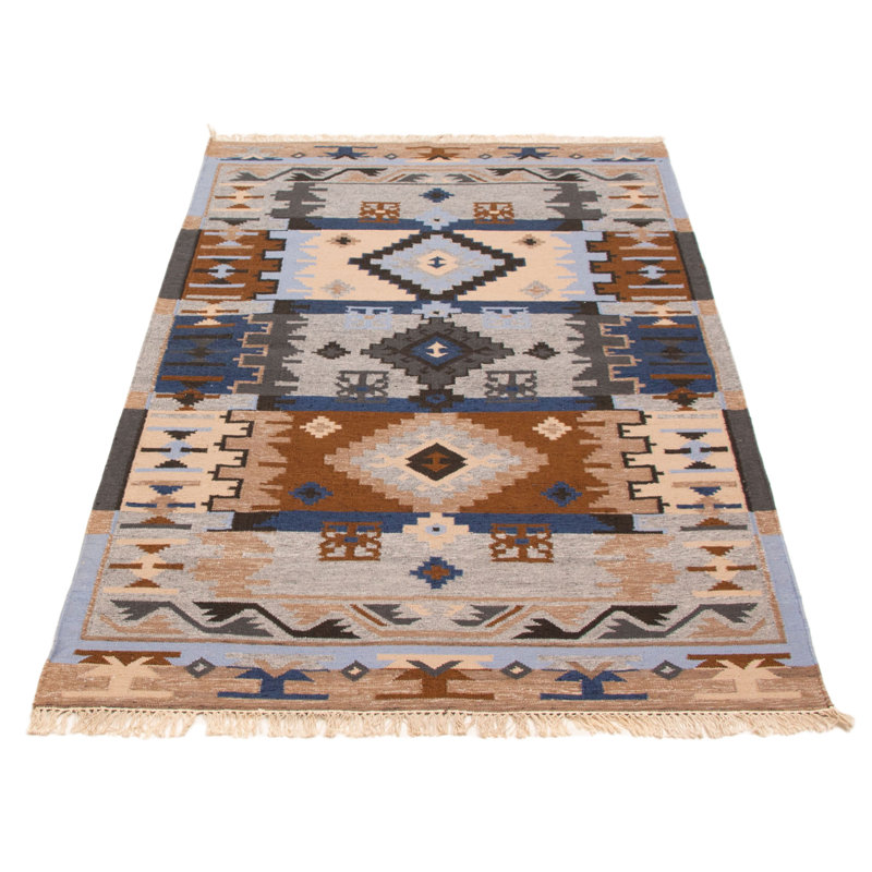 Kilim gris Ankara 5 pi 2 po x 8 pi 0 po